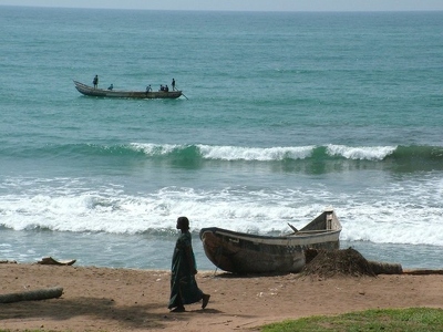 Cape Coast 020 - Pirogues - Ghana