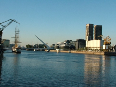 Buenos Aires 002 - Pont Madero - Argentine