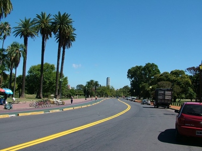 Buenos Aires 010 - Rue palmiers - Argentine