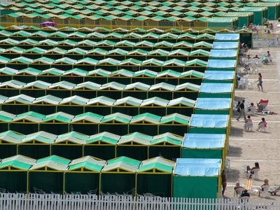 Mar del Platta 014 - Box plage - Argentine