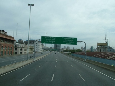 Mar del Platta 031 - Autoroute - Argentine