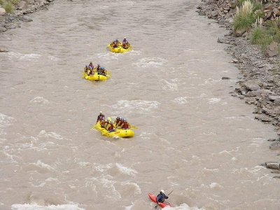 Potrerillos Rafting 14 - vue generale - Argentine