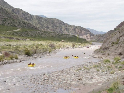 Potrerillos Rafting 40 - vue generale - Argentine