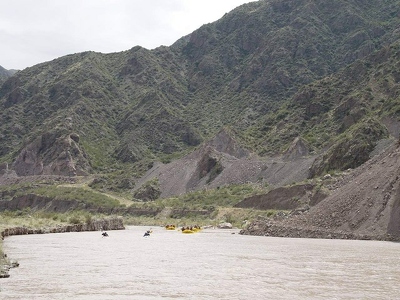 Potrerillos Rafting 42 - vue generale - Argentine