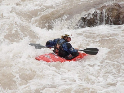 Potrerillos Rafting 5 - canoe securite - Argentine