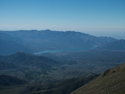 San Antonio 058 - Vue sur potrerillos - Argentine
