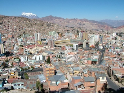 La Paz 038 - Vue d en haut - Bolivie