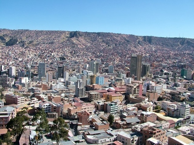 La Paz 042 - Vue d en haut - Bolivie