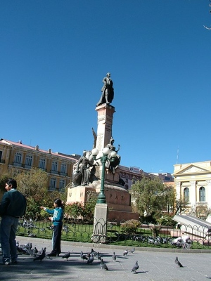 La Paz 057 - Plaza Murillo - Bolivie