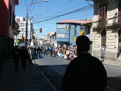La Paz 148 - Manifestations - Bolivie