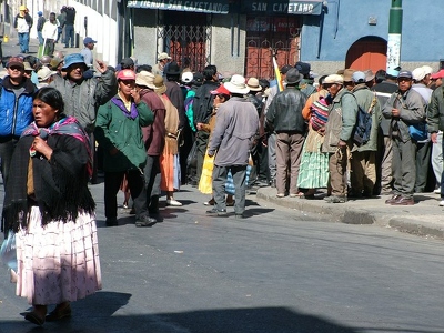 La Paz 150 - Manifestations - Bolivie