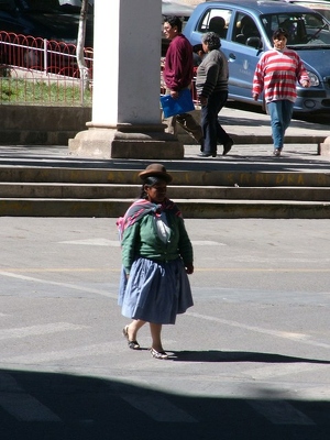 Potosi 005 - Femme type - Bolivie
