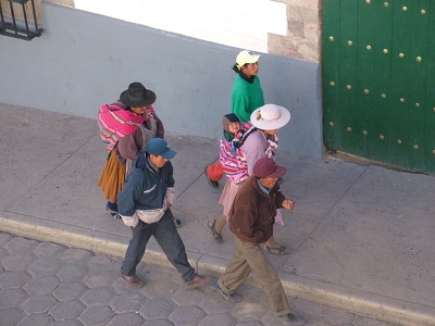 Potosi 025 - Habitants locaux - Bolivie