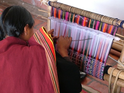 Sucre 016 - Tisseuses - Bolivie