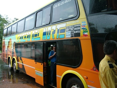 Iguazu 002 - Bus trajet - Bresil