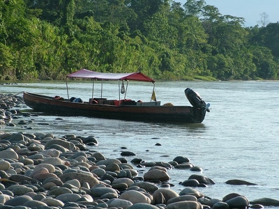 Amazonie 155 - Barque - Equateur