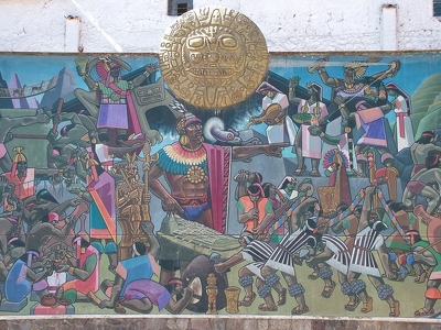 Cusco 001 - Frseque Incas - Perou