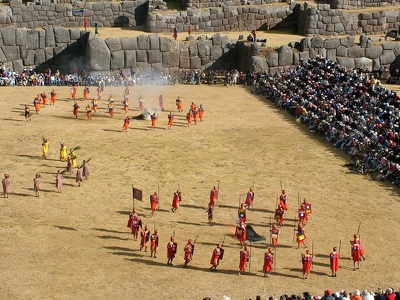 Inti Raymi 068 - Feu - Perou