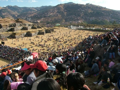 Inti Raymi 092 - Vue generale - Perou