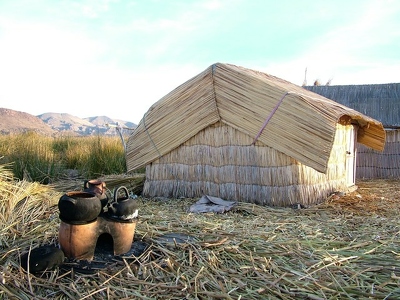 Titicaca 052 - Maison et Cuisine - Perou
