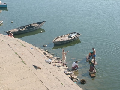Benares Varanasi 034 - Bord du Gange - Inde