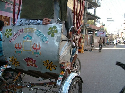 Benares Varanasi 045 - Rickshaw - Inde