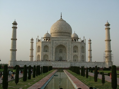 Agra 027 - Taj Mahal Coucher soleil - Inde