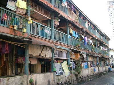 Bombay 001 - Balcon Lalbaug - Inde