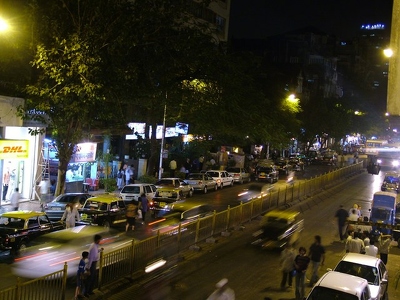 Bombay 022 - Rue de l hotel - Inde