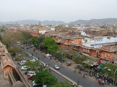 Jaipur 005 - Vue generale - Inde