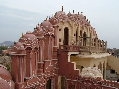 Jaipur 006 - Hawa Mahal - Inde