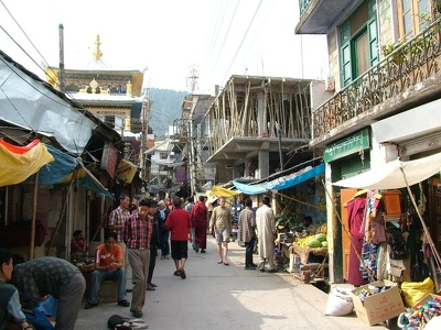 Mc Leod Ganj 004 - Rue - Inde