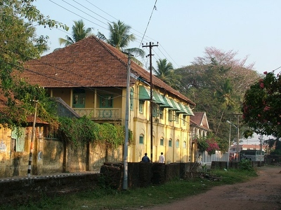 Backwaters 007 - Maison coloniale - Inde