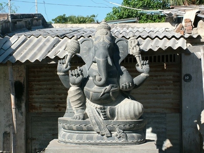 Mamallapuram 053 - Sculpture Ganesh - Inde
