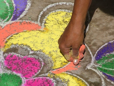 Pondy - 012 - Main kolam - Inde