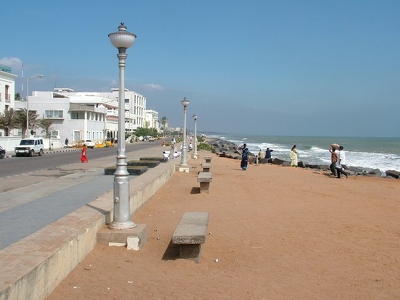 Pondy - 020 - Bord de mer - Inde