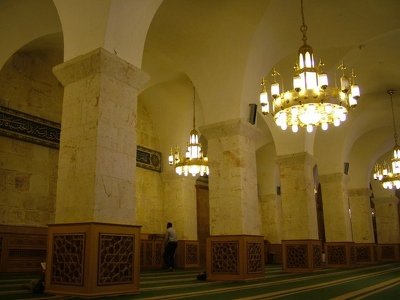 Alep 054 - Mosquee salle de priere - Syrie