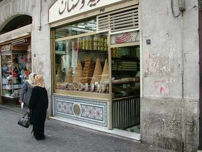 Damas 019 - Magasin patisserie - Syrie