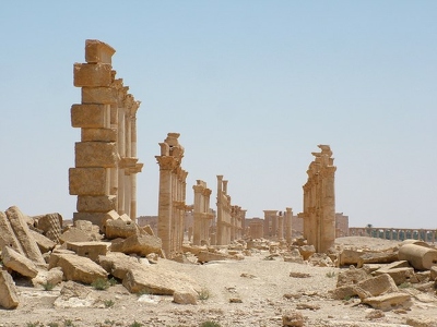 Palmyre 145 - Allee du site - Syrie