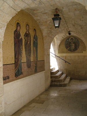 Seidnayya 209 - Mosaique et voute - Syrie