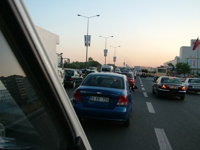 118 - Voiture Fabrice sur autoroute - Turquie
