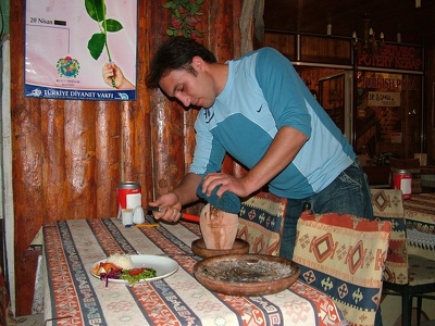 Goreme 009 - Resto terre cuite - Turquie