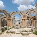 St Simeon 140 - Basilique et pilier st Simon - Syrie