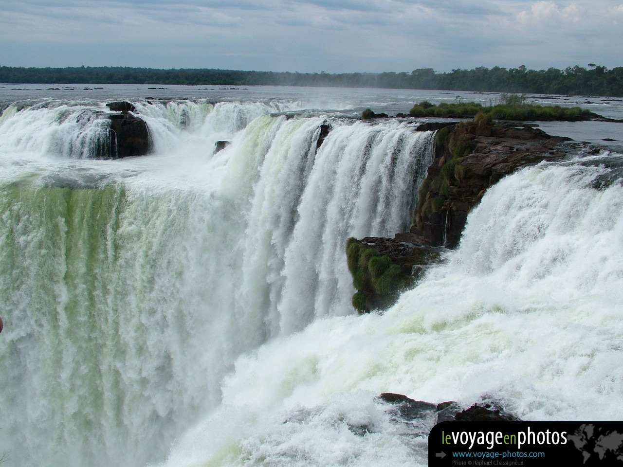 Fond-ecran-chutes d'eau - Argentine-Iguazu - Salto Union