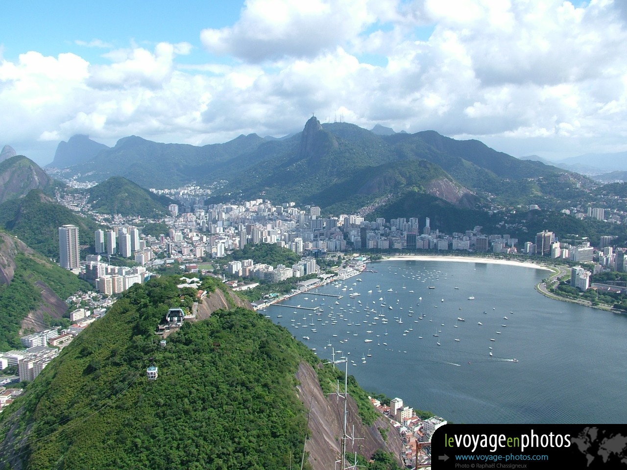 Fond-ecran-Bresil-Rio vu haut