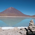 Paysage de montagne - Salar d'uyuni - Montagne et laguna verde