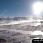 Paysage fantastique Sud lipez - Aguas caliente (source d'eau chaude)