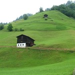 Autriche 034 - Tirol - Chalet dans herbe