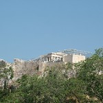 Athenes 070 - Acropole vue d'en bas - Grece