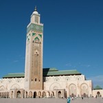 Casablanca 067 - Vue mosquee Hassan II - Maroc